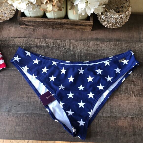 Lascana Patriotic Classic Bikini NWT - Picture 7 of 10